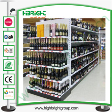 Supermarkt Wein Display Regal Rack